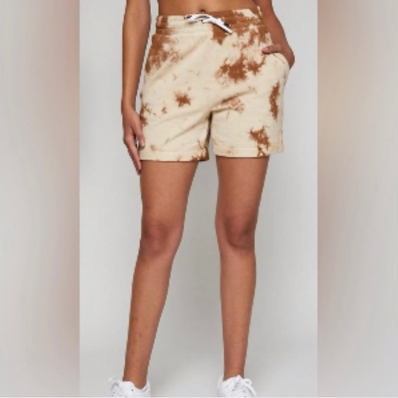 FourLaps Athletic Rush Shorts Russet Tie Dye Women’s Size S - Picture 3 of 4
